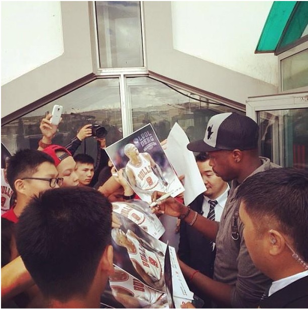 Luol Deng visited Mongolia by the invitation of Altai Holding Investors.